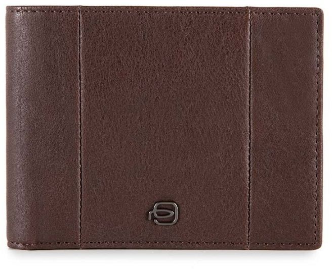 PU257W89R-TM PIQUADRO Wallet Line Male Leather Brown 