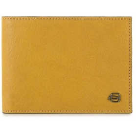 Wallet man Piquadro Black Square yellow PU257B3R / G