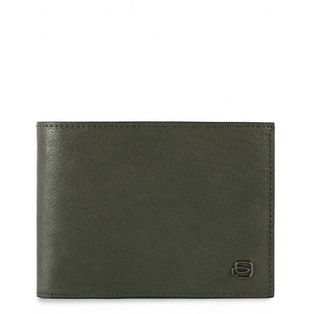 Piquadro wallet Black Square green