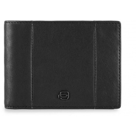 Man wallet Piquadro black Brief - PU1392BRR / N