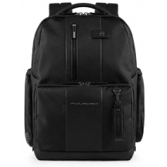 Piquadro Men's Brief Backpack in black - CA4532BR / N