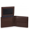 Wallet man Piquadro brown Brief - PU1392BRR / TM