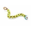 Moi Breezy bracelet with pearls in acid green glass