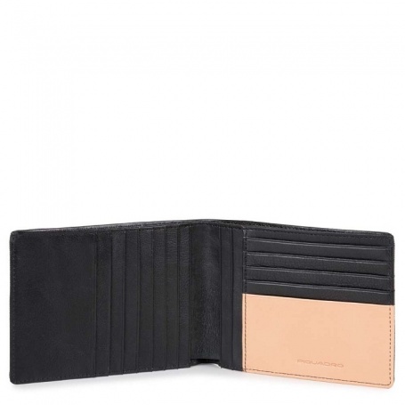 Piquadro man wallet credit card holder Blade black - PU1241BL / N