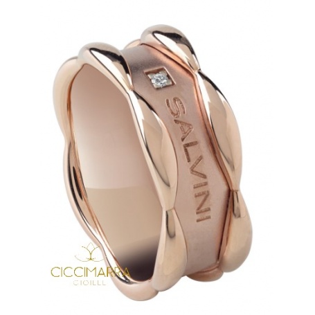 Salvini Sunny ring with rose gold band 20075599