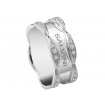 Salvini Sunny ring with shiny white gold band and diamonds