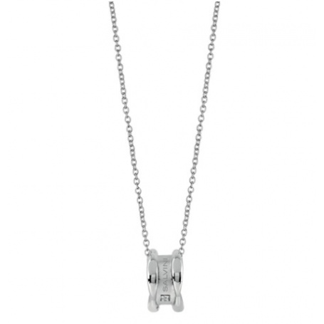Salvini necklace with pendant white gold sunny collection - 20075607