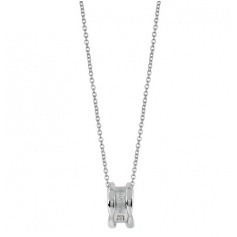 Salvini necklace with pendant white gold sunny collection - 20075607