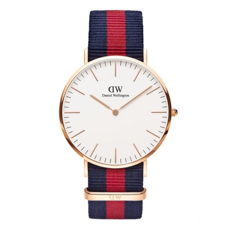 Daniel Wellington Oxford 40mm rosè white watch