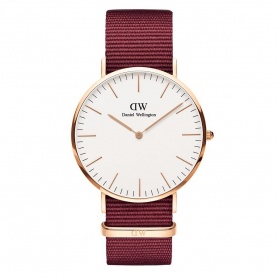 Daniel Wellington Roselyn 40mm rosè white watch