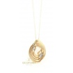 Annamaria camilli Dune necklace in orange gold GPE2444J