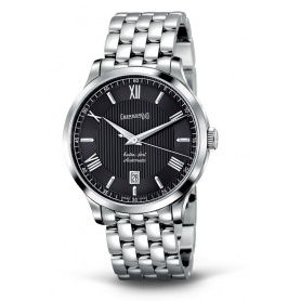 Eberhard Extra Fort watch only time, steel - 41029CA