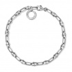 Interlocked Thomas Sabo chain bracelet with charm ring