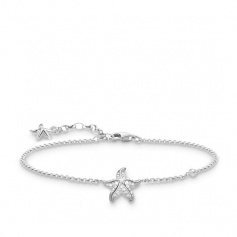 Bracelet Thomas Sabo Silver Starfish and White zircon