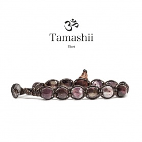 Tamashii bracelet Charoit red purple, one turn -BHS900-188