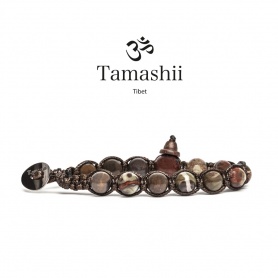 Tamashii bracelet Green Jasper one round - BHS900 -187