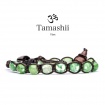  Tamashii bracelet talisman Agata Green Cracked