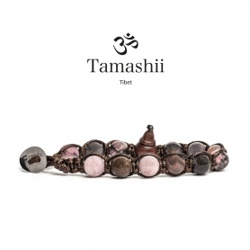 Bracciale Tamashii Tormalina Rosa un giro- BHS900-181