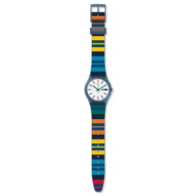 Swatch Watch Original Gent Color Crossing farbige Streifen - GN724