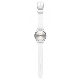 Orologio Swatch Skin Irony Skindoree bianco e silver - SYXS108
