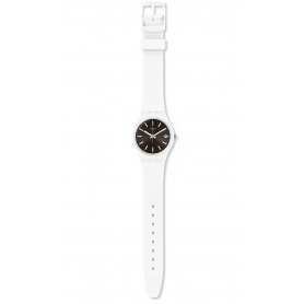 Swatch Uhr Gent Originals Anti Slip weiß schwarz - GW410