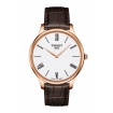 Tissot Tradition Skin rosè watch in leather - T0634093601800