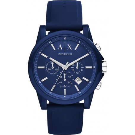 Armani Exchange men\'s AX1327 blue watch - Outerbanks
