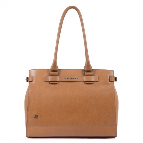 Piquadro Cube woman leather shopping bag - BD4477W88 / CU