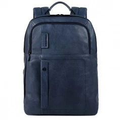 Men's Backpack Piquadro P15S Night Blue - CA4174P15S / BLU2