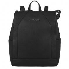 Women's Backpack Piquadro Muse black - CA4629MU / N
